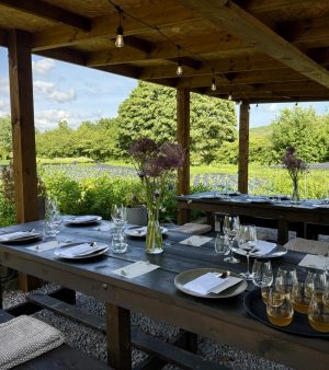 A Day at Our Farm table Our Farm