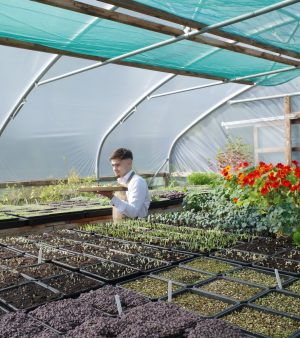 Ky at A day at Our Farm snacks
