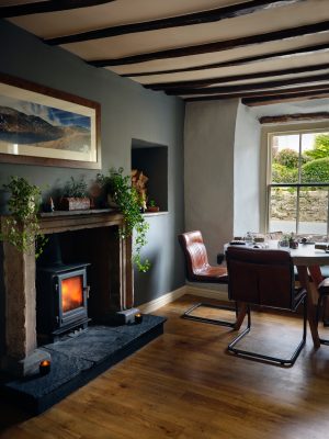 R Co Christmas interior