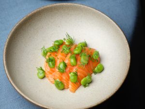 Sep starter Pine cured salmon 4510