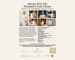 Bocuse D Or President Gala Invitation