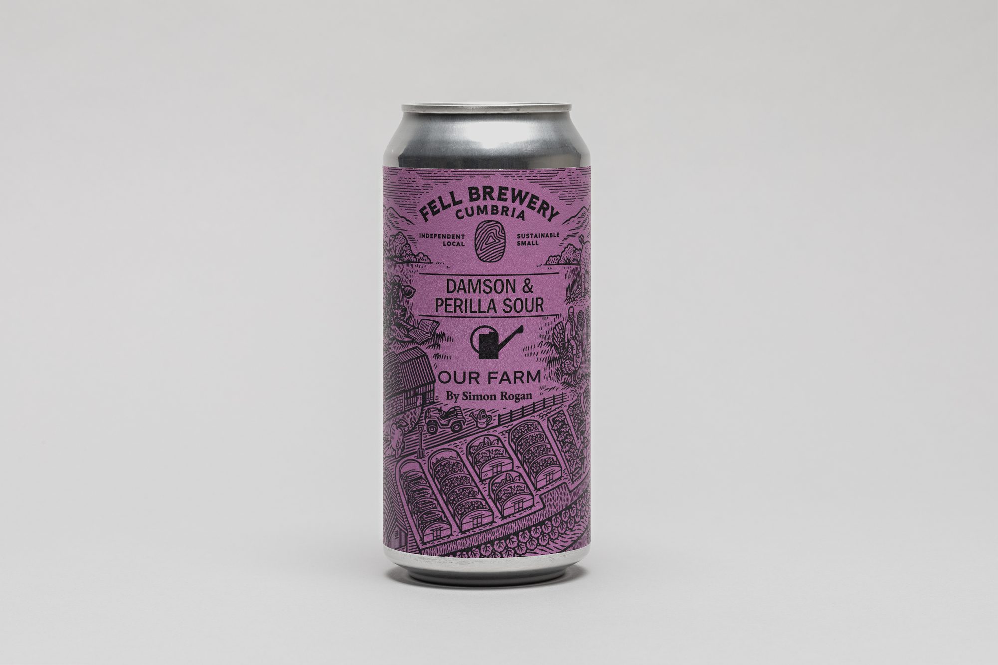 Nkc HOME Damson Perilla Sour Beer Can Landscape