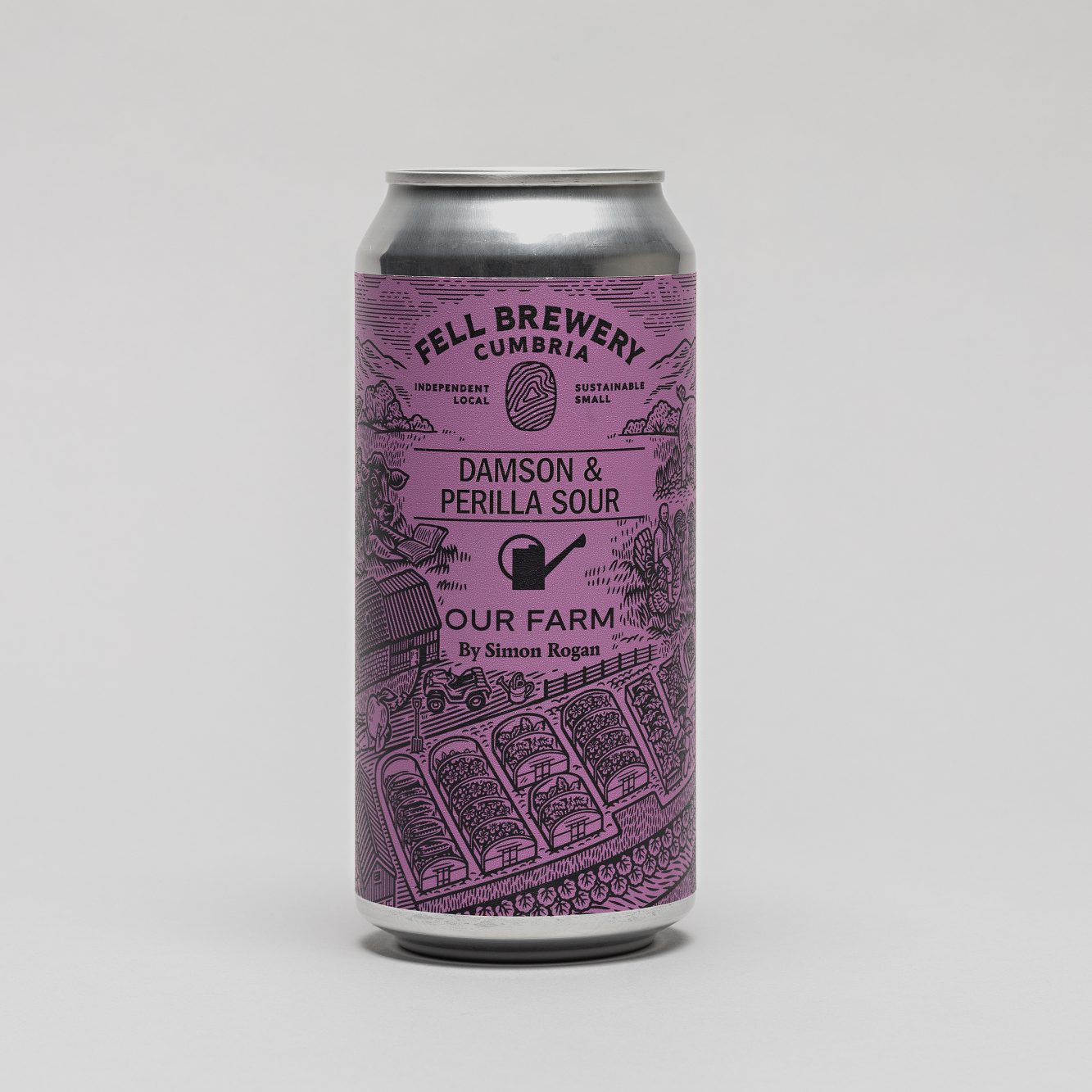Nkc HOME Damson Perilla Sour Beer Can Landscape