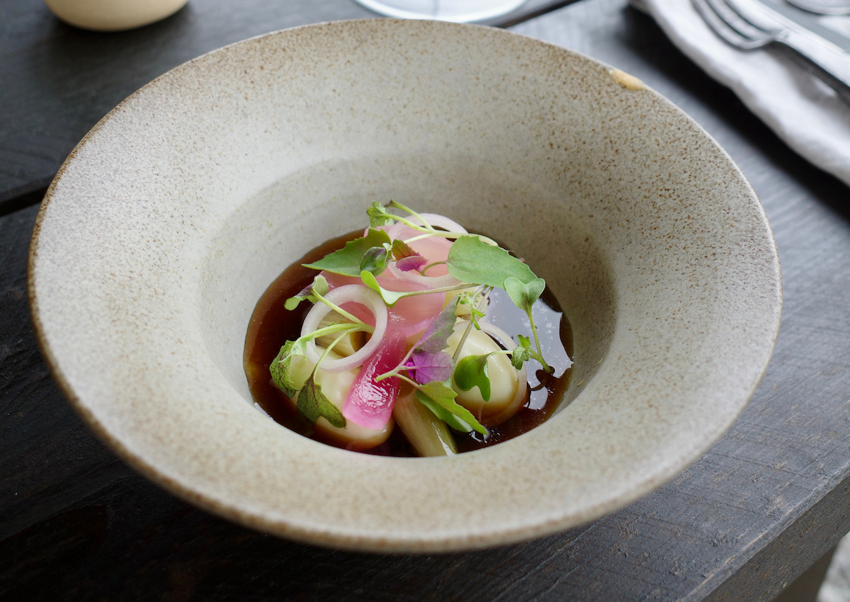 Broth of our farm alliums