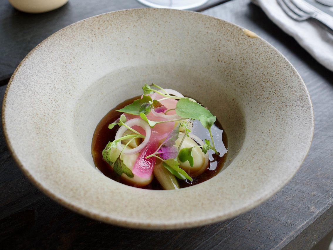 Broth of our farm alliums